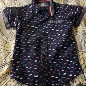 Boys short sleeve button down
